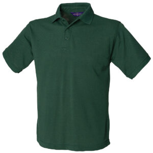 65/35 Classic piqué polo shirt - Bottle* Green, S
