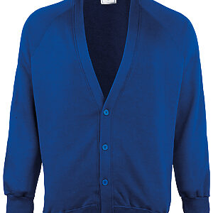 Kids Coloursure™ cardigan - Royal, 22" Chest