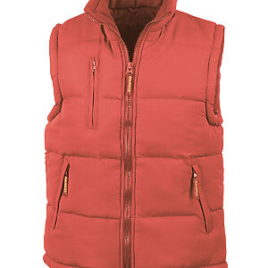 Ultra padded bodywarmer - Red, XS