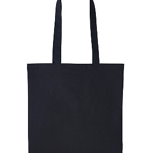 Cotton shopper long handle - Black, One size