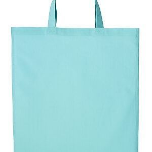 Cotton shopper short handle - Peppermint, One size