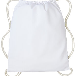 Gymsac with cords - White/Natural, One size