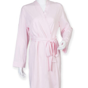 Women's wrap robe - Light Pink, S