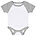 Essential short-sleeved baseball bodysuit