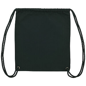 Woven gym bag (STAU763) - Black, One size