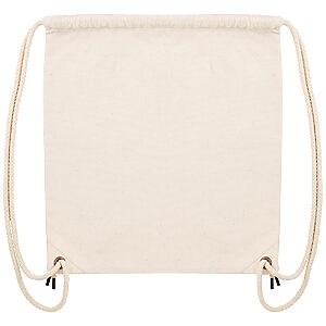 Woven gym bag (STAU763) - Natural, One size