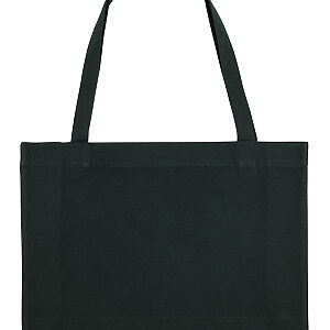 Woven shopping bag (STAU762) - Black, One size