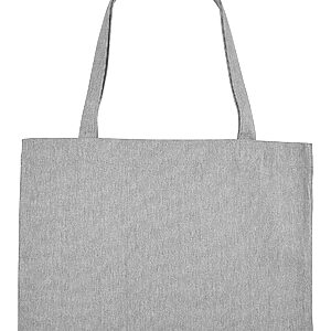 Woven shopping bag (STAU762) - Heather Grey, One size