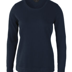 Women’s Brighton – elegant round neck - Navy, XS