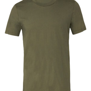Unisex Jersey crew neck t-shirt - Military Green, XS