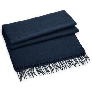 Classic woven scarf - French Navy, One size