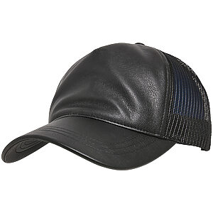 Leather trucker - Black* Black, One size