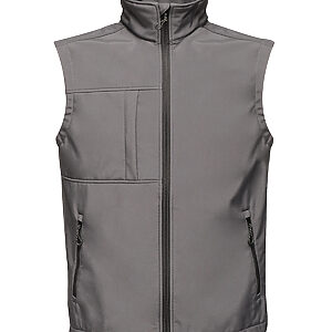 Octagon 3-layer bodywarmer - Seal Grey/Black, S