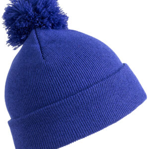 Junior pom pom beanie - Royal, One size