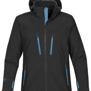 Patrol technical softshell jacket - Black/Electric, S