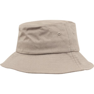 Flexfit cotton twill bucket hat (5003) - Khaki, One size