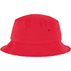 Flexfit cotton twill bucket hat (5003) - Red, One size