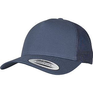5-Panel retro trucker cap (6506) - Navy, One size