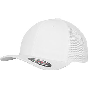 Flexfit tactel mesh (6533) - White, S/M