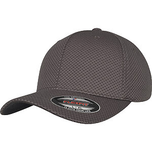 Flexfit 3D hexagon Jersey cap (6584) - Dark Grey, S/M