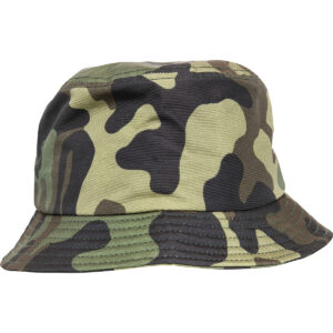 Camo bucket hat (5003CB) - Green Camo, One size