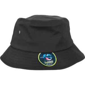 Nylon bucket hat (5003N) - Black, One size