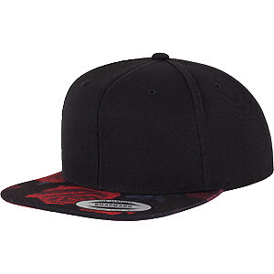 Roses snapback (6089R) - Black/Red, One size