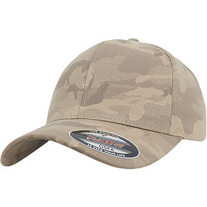 Flexfit light camo (6277LC) - Dark Beige Camo, S/M