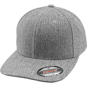 Plain span Flexfit (6277PS) - Heather Grey, S/M