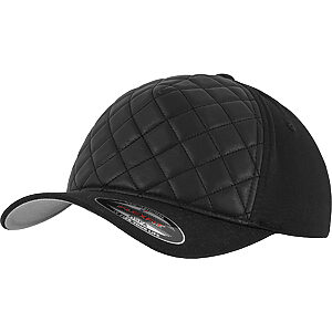 Diamond quilted Flexfit (6277Q) - Black, Youth