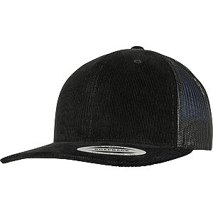 Corduroy retro trucker (6606CT) - Black, One size