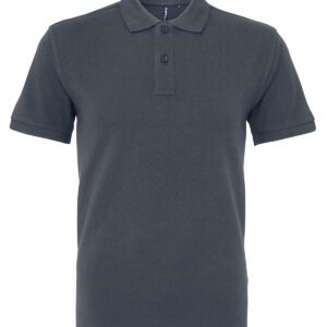 Men's organic polo - Graphite, S