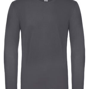 B&C #E150 long sleeve - Dark Grey, S