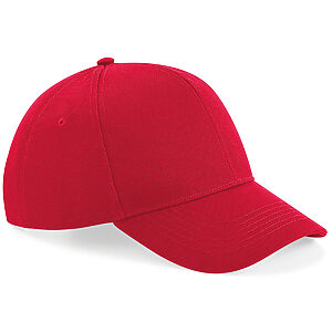 Ultimate 6-panel cap - Classic Red, One size