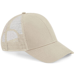 Organic cotton trucker - Sand, One size