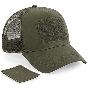 Patch snapback trucker - Military Green, One size