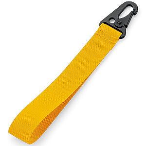 Brandable key clip - Yellow, One size