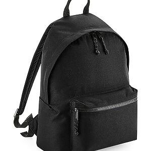 Recycled backpack - Black, One size