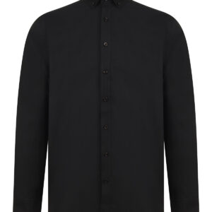 Modern long sleeve Oxford shirt - Black, XS Reg