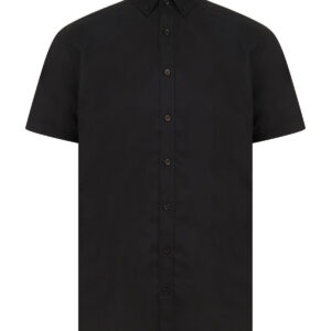Modern short sleeve Oxford shirt - Black, XS Reg