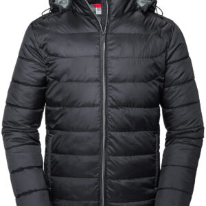 Hooded Nano jacket - Black, S