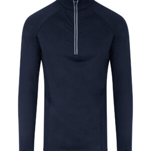 Cool Flex long half-zip top - French Navy, S