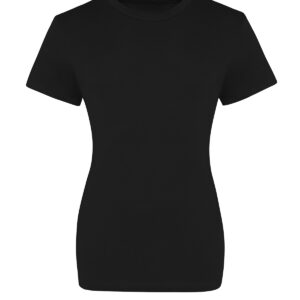 The 100 girlie T - Deep Black, XS