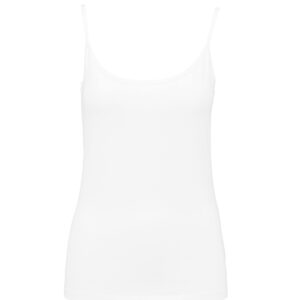 Ladies' strappy tank top - White, XS