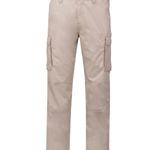 Men's lightweight multipocket trousers - Beige, 30/R