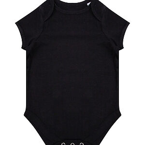 Organic bodysuit - Black, New Born