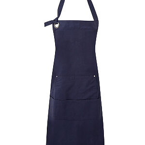 Calibre heavy cotton canvas pocket apron - Navy, One size
