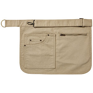 Metro utility hip apron - Khaki, One size