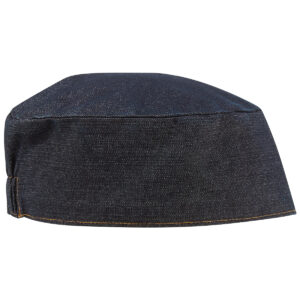 Chef's skull cap - Indigo Denim, One size