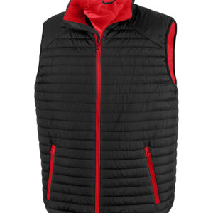 Thermoquilt gilet - Black/Red, XS